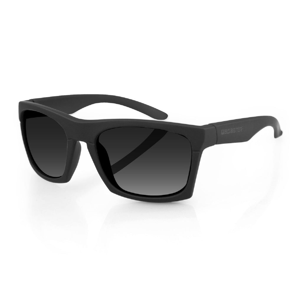 Bobster Ecap001 Capone Sunglasses W-Matte Black Frame And Smoked Len Image 1
