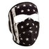 Zanheadgear WNFM091 Neoprene Full Mask - Black-White Vintage Flag Image 1