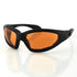 Bobster Gxr001A Gxr Sunglass Black Frame Anti-Fog Amber Lens Image 1