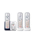 Panasonic KX-TGD863A 3 Handset Cordless Phone with Link2Cell Image 1
