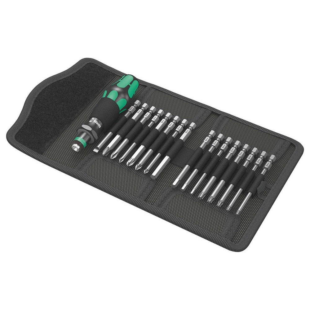 Wera 05 059295 001 Kk 60 Kraftform Bitholding Screwdriver 3 1/2-Inch Bit Pouch Image 1