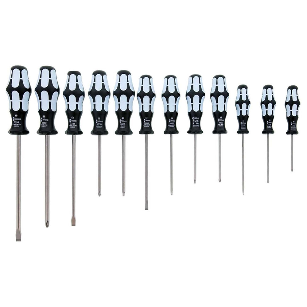 Wera 05 347903 001 Screwdriver Set 12Pc Stainless 3334/12
