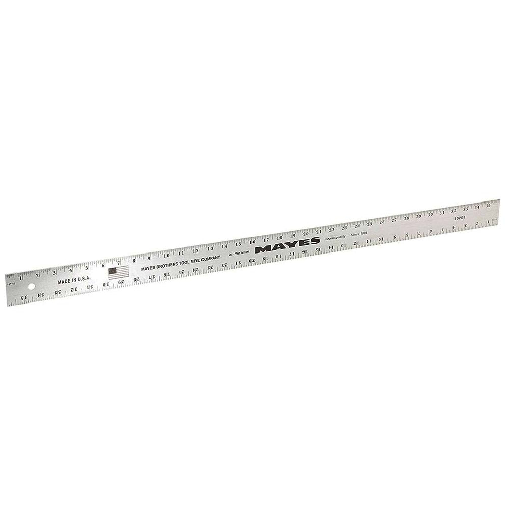Mayes 10208 36-in Aluminum Straight Edge - Mayes 10208 - Straight Edge - 36-In Aluminum Image 1