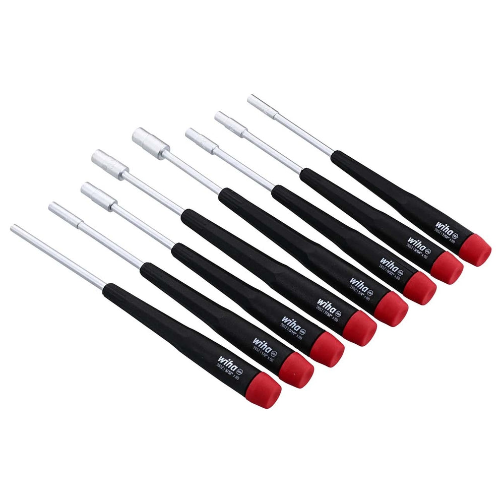 Wiha 2659 Precision SAE Nut Driver Screwdrivers Set