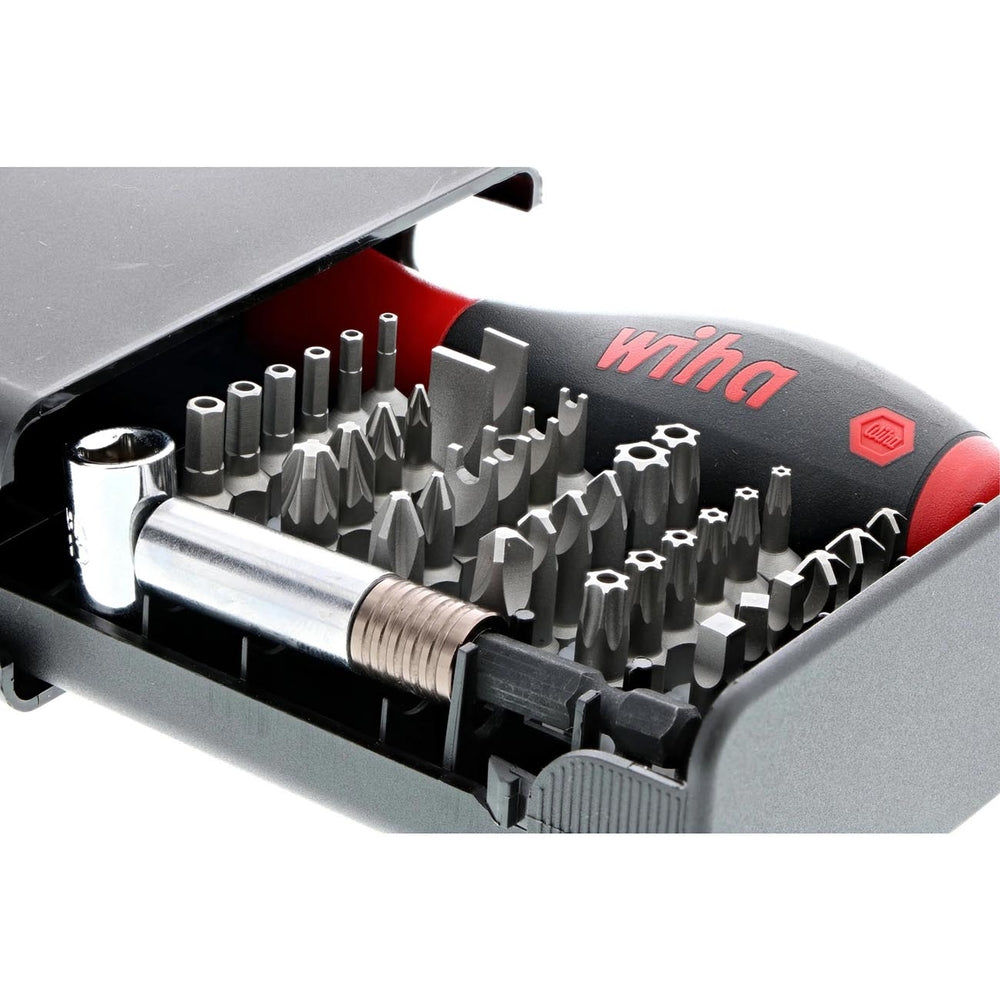 Wiha 71991 Bits Collector Security And Magnetic Bit Holder 39 Piece Set