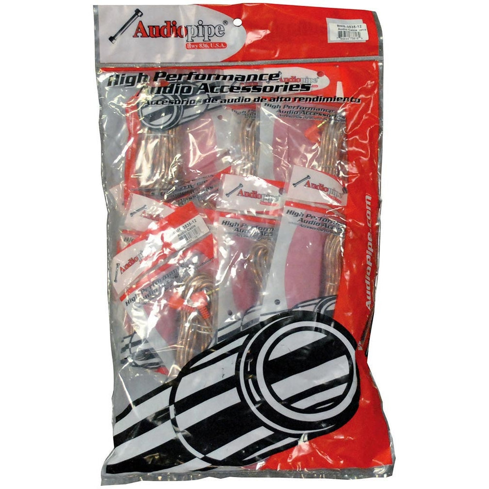 Nippon Bms-G-25 Audiopipe Rca Cable 25 Ft. 10Pack *Bmsg25*