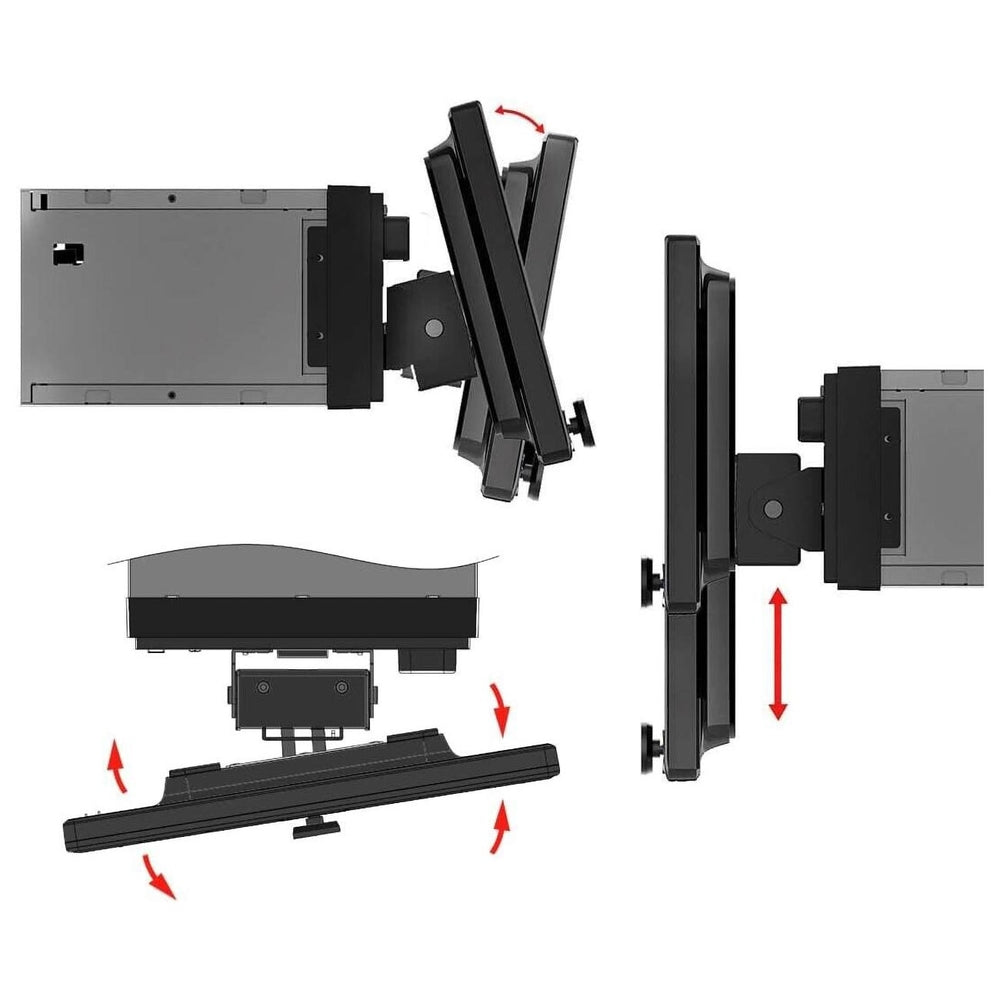 Power Acoustik CPAA-70D10M Double DIN Receiver with Apple CarPlay and Android Auto