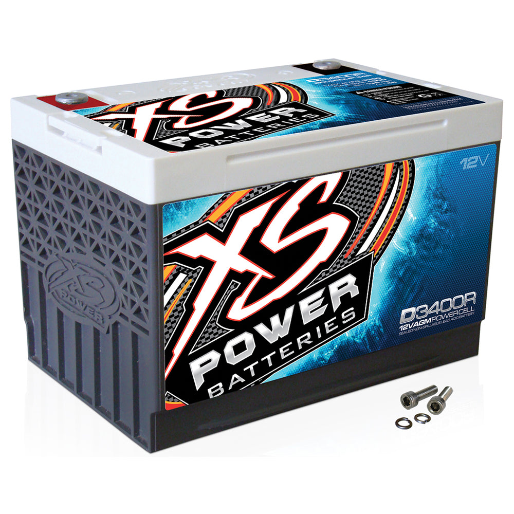 Xs Power D3400R Xspower D3400 12V Battery Bci Group 34R Agm Max Amps 3300A Image 1