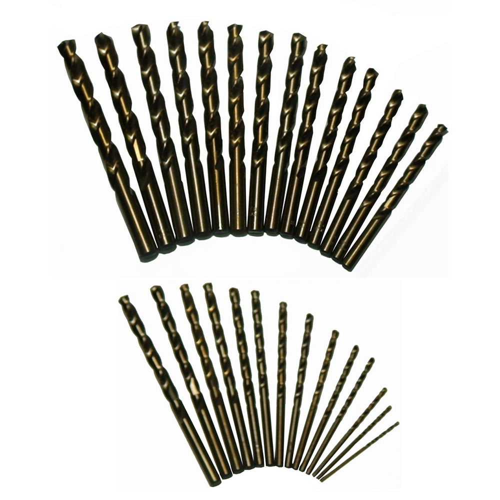 A29J-Co-Pc 1/16-1/2X64Ths Cobalt Drill Set in Plastic Case