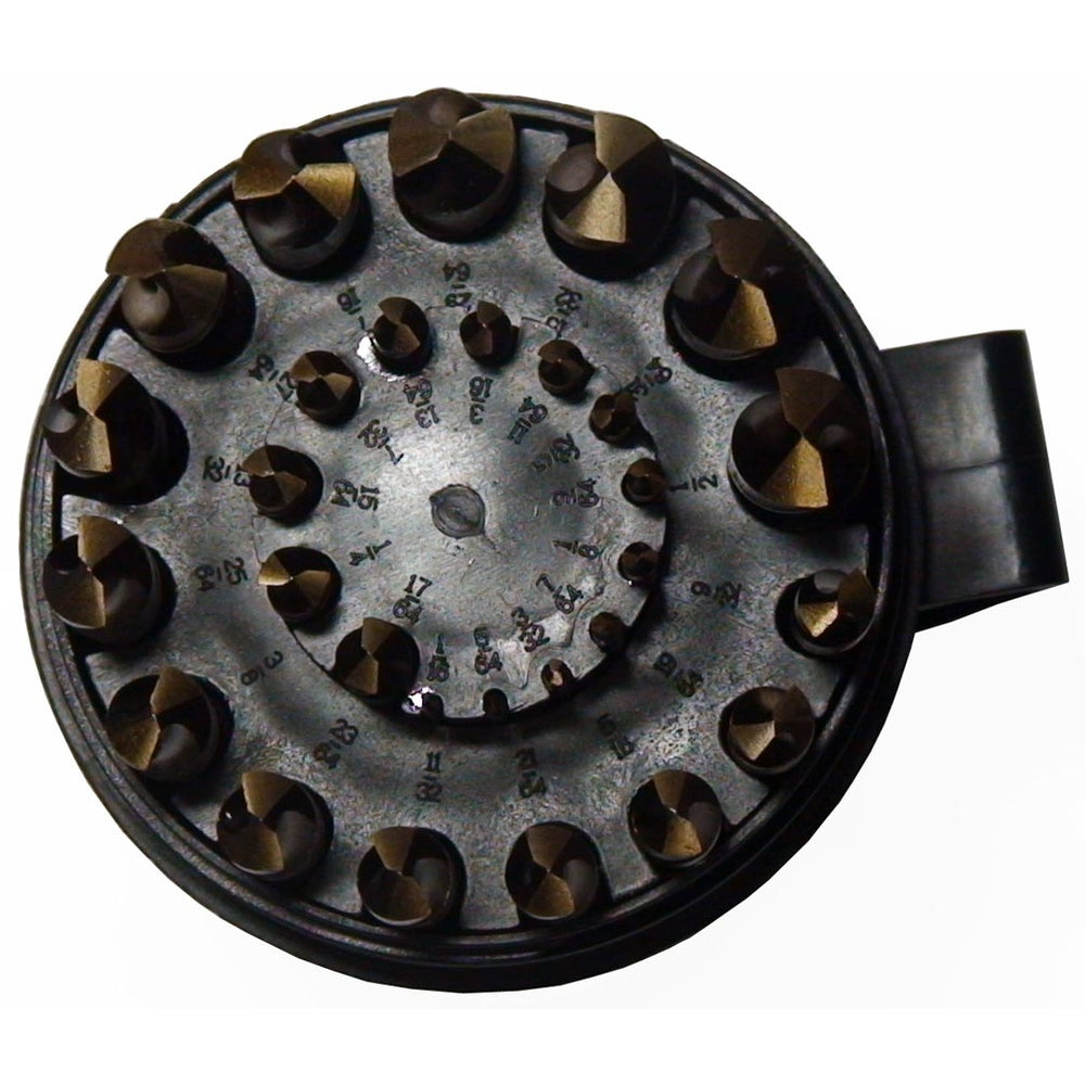 A29J-Co-Pc 1/16-1/2X64Ths Cobalt Drill Set in Plastic Case