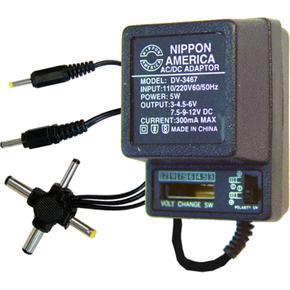 Nippon Dv3467 Ac Adapter 300Ma Image 1