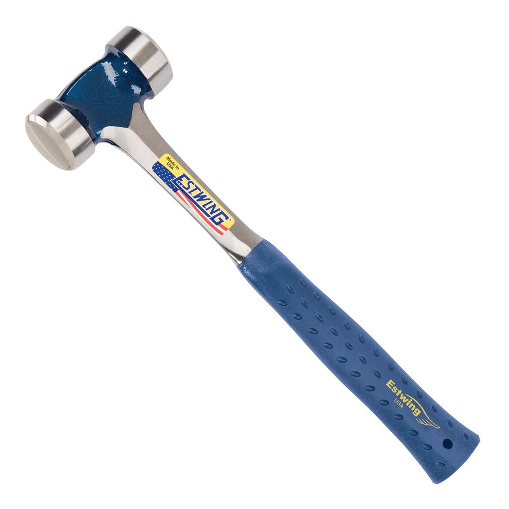 Estwing E3-40L Lineman's Hammer | 40 Oz. Smooth Face | Blue Shock Reduction Image 1