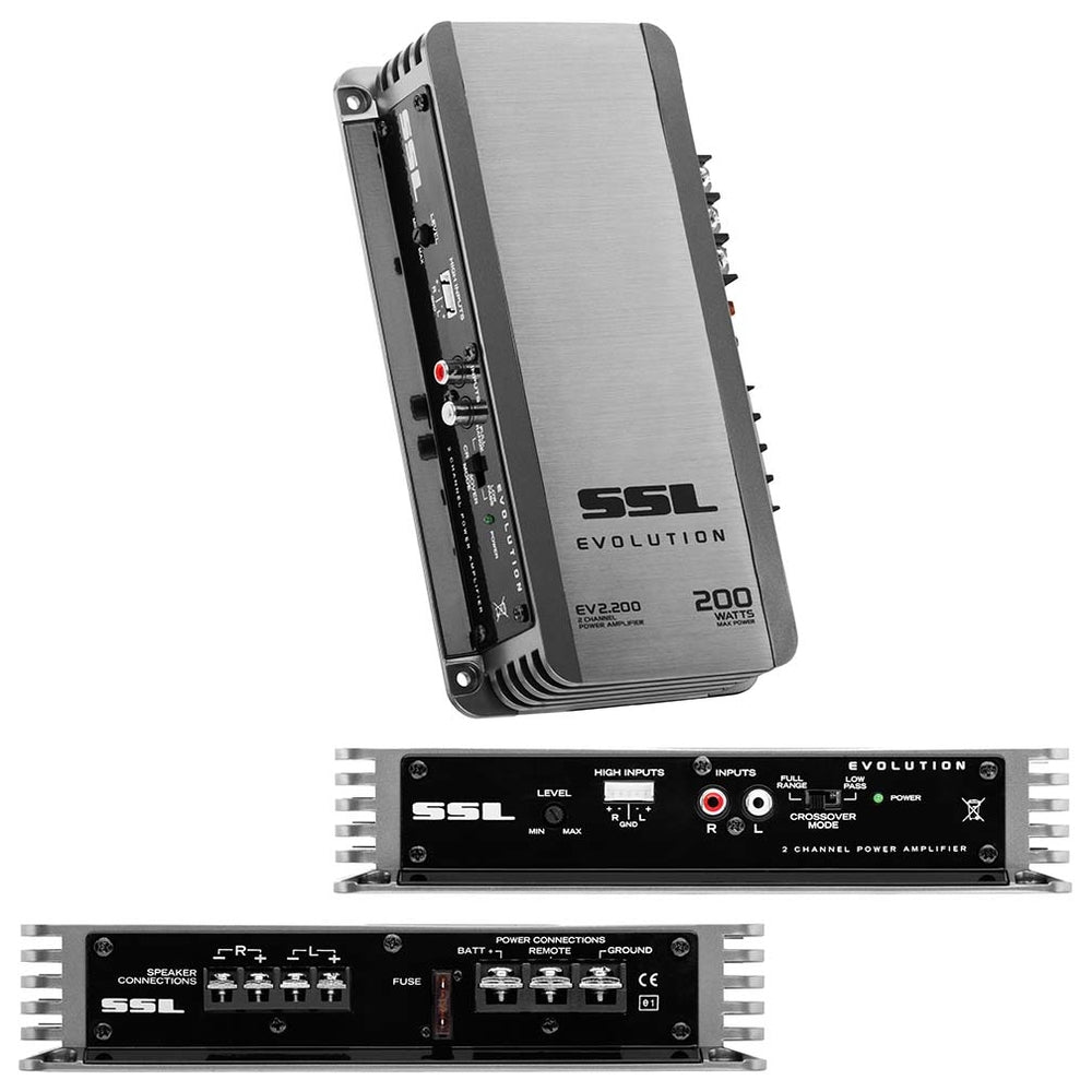 Sound Storm Ev2.200 2Ch Power Amplifier, 200W – Atlantis Showroom